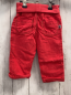 Preview: blue seven neu Hose Gr. 68  rot Kord gefüttert