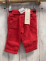 Preview: blue seven neu Hose Gr. 56  rot Kord gefüttert