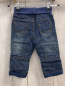 Preview: blue seven neu Hose Gr. 68  blau Jeans Dinoaufnäher gefüttert