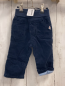 Preview: blue seven neu Hose Gr. 62  blau Kord gefüttert