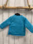 Preview: Boboli neu Sweatjacke Gr. 68  blau  innen bunt gestreift