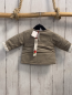 Preview: Boboli neu Kordjacke Gr. 56  beige Futter weiß gelbe Sterne