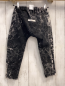 Preview: neu Booso  Jeggings  Gr. 116  grau hellgrau gemustert 