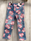 Preview: H&M Jeggings Gr. 92  blau rosa Herzen Schrift 