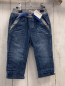Preview: Esprit  Hose  Gr. 74  blau Jeans gefüttert grauer Bund blaue Kordel 