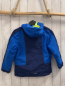 Preview: Decathlon  Winterjacke  Gr. 110  blau dunkelblau Kapuze gelber Bund 