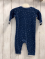 Preview: H&M Schlafanzug Gr. 68  blau graue Striche + Bund Nicky