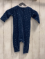 Preview: H&M  Overall  Gr. 68  dunkelblau hellgraue Strich + hellgrauer Bund Nicky 