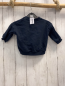 Preview: H&M Pullover Gr. 68  blau weiße Schrift rosa Herz