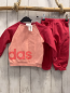 Preview: 2tlg Adidas Pullover + Jogginghose Gr. 80  pink lachs 