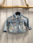 Preview: Next  Jeansjacke  Gr. 74  hellblau Jeans gestickt Billder 