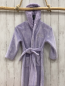 Preview:   Bademantel  Gr. 122  lavendel Plüsch Kristalle Frozen 