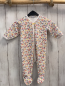 Preview: Petit Bateau  Schlafanzug  Gr. 68  weiß Nicky Blumen 