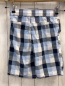 Preview:   Shorts Gr. 140  blau hellblau weiß kariert 