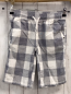 Preview:   Shorts Gr. 140  grau weiß kariert 
