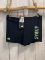Preview: neu Adidas  Badehose  Gr. 164  schwarz + hellgrün schwarze Schrift 