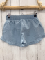 Preview:   Shorts  Gr. 152  hellblau Jeans Rüschensaum Gummizugbund 