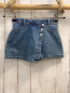 Preview: Okaidi  Shortsrock  Gr. 116  blau Jeans Bund verstellbar 