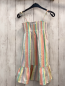Preview: H&M  Kleid  Gr. 122  bunte Streifen gesmoktes Oberteil 