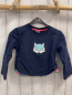 Preview: Sigikid  Pullover  Gr. 110  blau lavendel Herzen Fuchskopf 