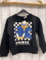 Preview: neu  Pullover Gr. 122  schwarz Sonic weiße Schrift 