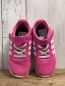 Preview: Adidas  Schuhe  Gr. 27  pink weiße Streifen + weiße Sohle 