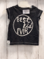 Preview: Next  T-Shirt  Gr. 68  dunkelgrau weiße Schrift 