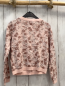 Preview: Dopodopo  Strickjacke  Gr. 122/128  rosa rost weiße Blumen 