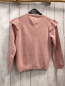 Preview: H&M  Strickjacke  Gr. 122/128  rosa Lochmuster Rüschen 