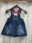 Preview: H&M  Trägerrock  Gr. 80  blau Jeans Hello Kitty 