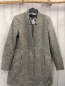 Preview: Zara  Mantel  Gr. L grau 100 % Shetland Wolle 