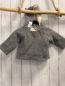 Preview: Hans Natur  Schurwolljacke  Gr. 74   grau 100 % Schurwolle Futterstoff 100 % BW 1 Knopf fehlt  
