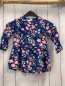 Preview:   Kleid  Gr. 86  blau bunte Blumen 