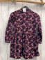 Preview: S´Oliver  Kleid  Gr. 116  aubergine bunte Blumen