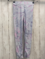 Preview: H&M Sportleggings Gr. 140  hellblau pink gemustert