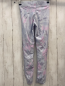 Preview: H&M Sportleggings Gr. 140  hellblau pink gemustert