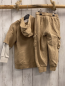 Preview: 2tlg Next  Pullover + Jogginghose  Gr. 98  sand beige Kapuze 