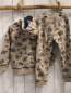 Preview: 2tlg  Pullover + Jogginghose  Gr. 110  beige graue Dinos 