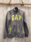 Preview: Gap Joggingjacke Gr. 164  grau gelbe Schrift