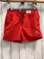 Preview: Jack & Jones  Badeshorts  Gr. 152  rot mit schwarz weißer Kordel