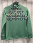 Preview: Odlo  Pullover  Gr. 152  mint + petrol hellgrauer Druck Reißverschluss 