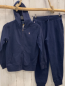 Preview: 2tlg Ralph Lauren  Jogginganzug  Gr. 152  blau (minimale Gebrauchsspuren)
