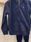 Preview: 2tlg Ralph Lauren  Jogginganzug  Gr. 152  blau (minimale Gebrauchsspuren)