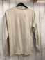Preview: Abercrombie  Langarmshirt Gr. XS  beige Knopfleiste 