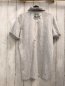 Preview: Camp David  T-Shirt Gr. M hellgrau Schrift Polokragen