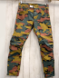 Preview: G-Star  Hose  Gr. 32/34  curry rost petrol schwarz gemustert 