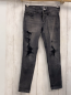 Preview: Hollister  Hose  Gr. 26/30  grau Jeans used Look