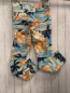 Preview: G-Star Hose Gr. 31/34  blau beige orange ocker Blumen