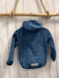 Preview: Name it  Softshelljacke  Gr. 104  petrol hellblau grau meliert schwarzer Bund Kapuze 