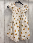 Preview: Mayoral  Kleid  Gr. 122  weiß Vogel Bananen gesmokt 